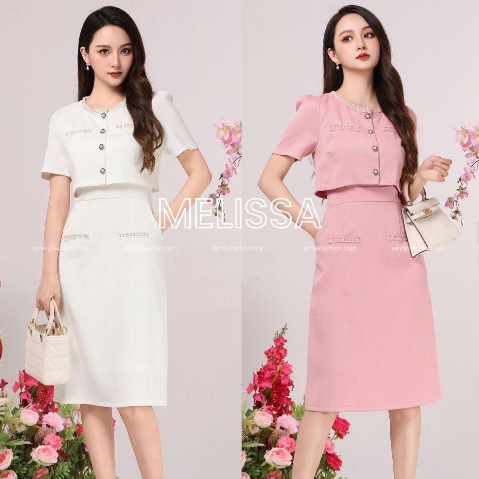 Chic Fake Two-Piece Dress - Image 2