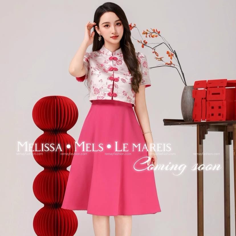 Fake Two-Piece Cheongsam - Image 3