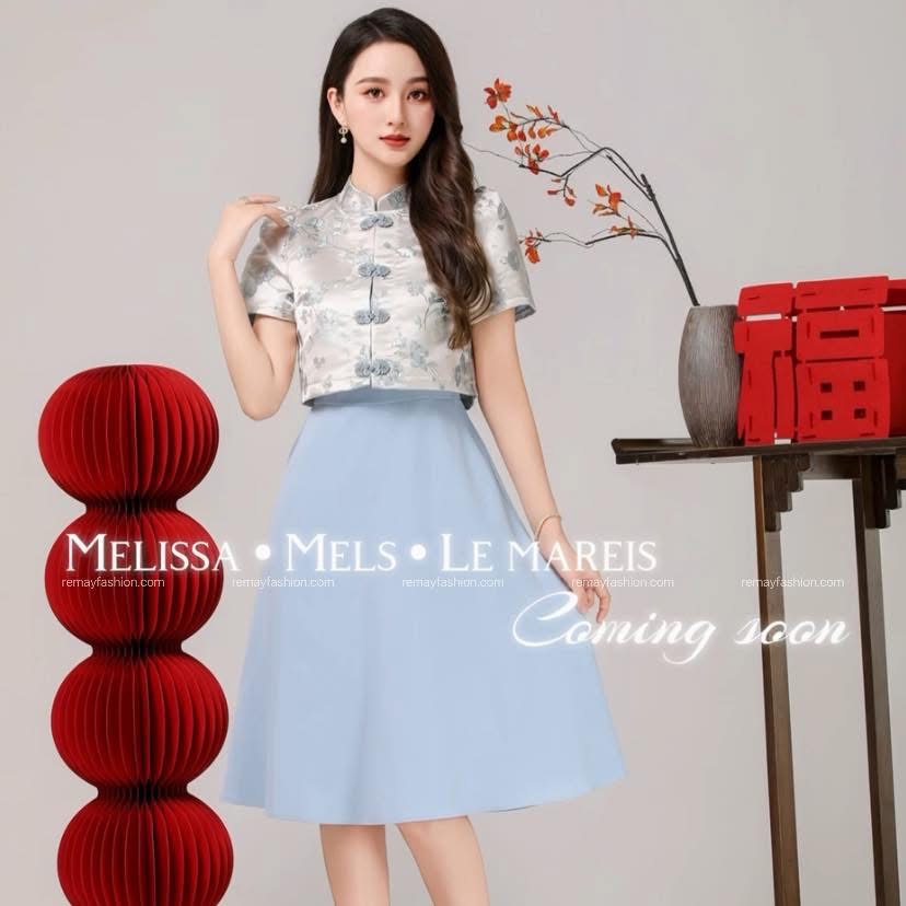 Fake Two-Piece Cheongsam - Image 4