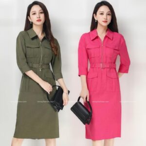 Belted Dress