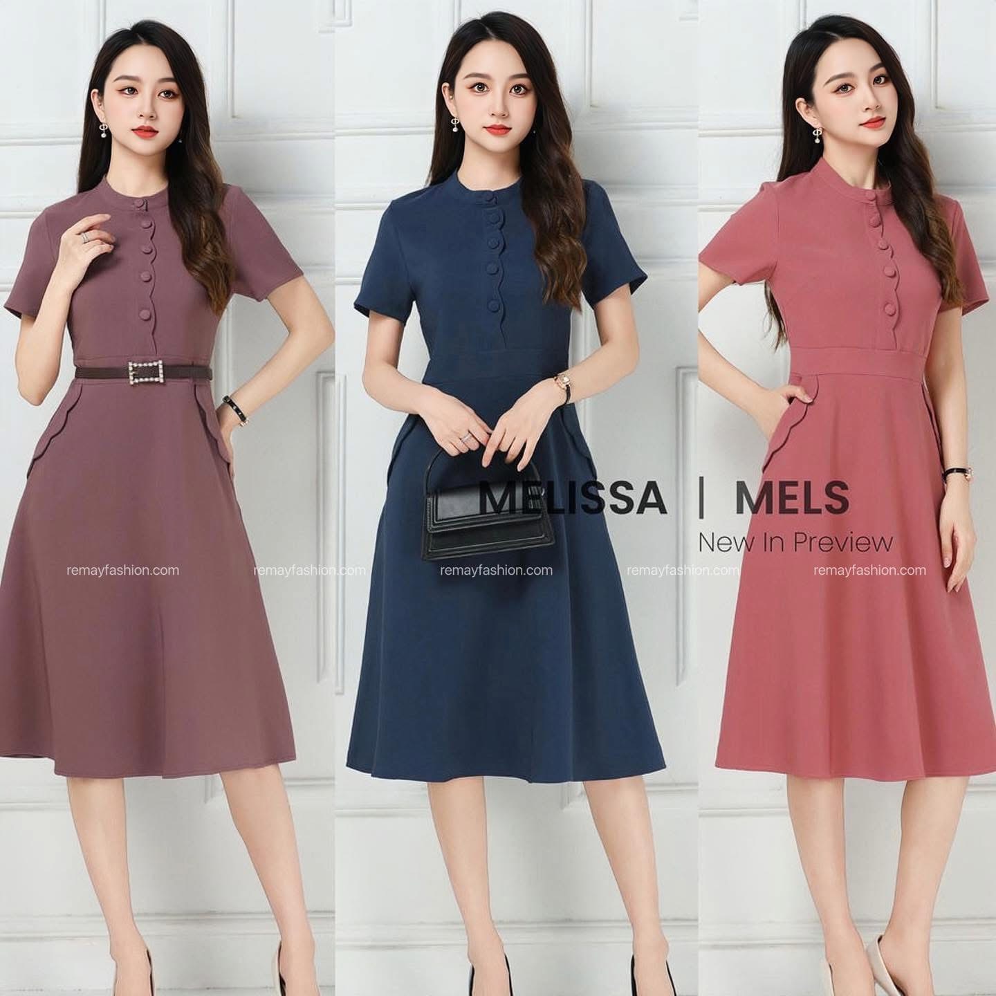 Stand-Up Collar Dress