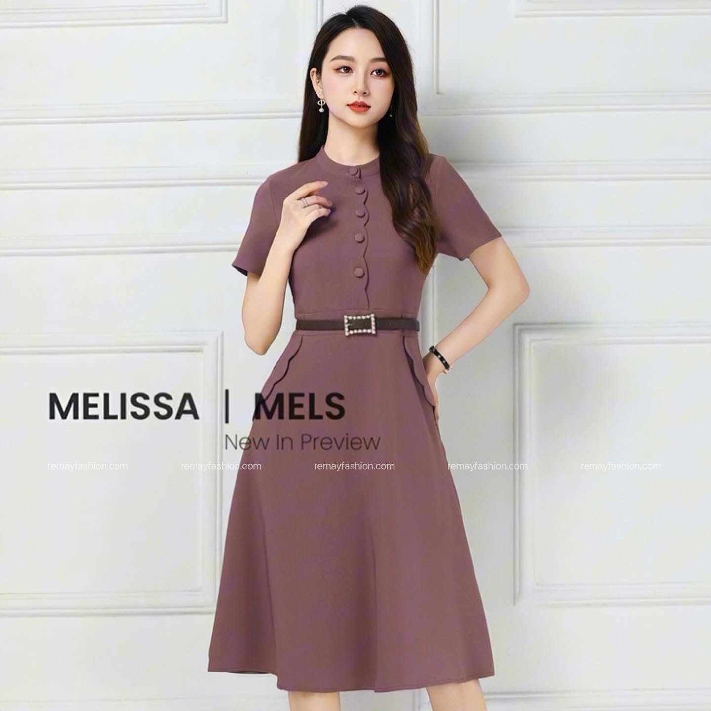 Stand-Up Collar Dress - Image 2