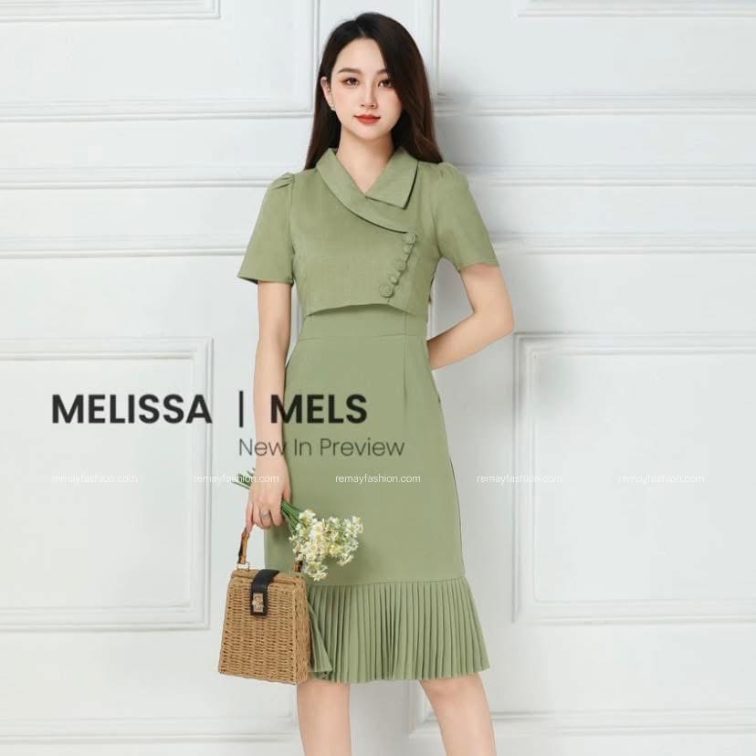 Chic Fake-Two Piece Dress - Image 2
