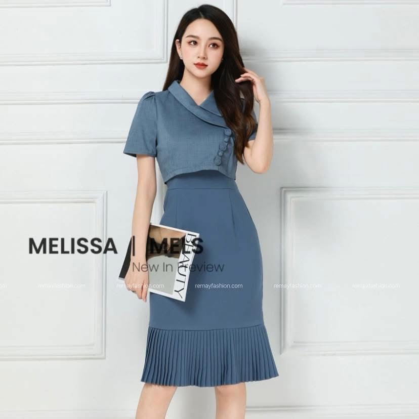 Chic Fake-Two Piece Dress - Image 3