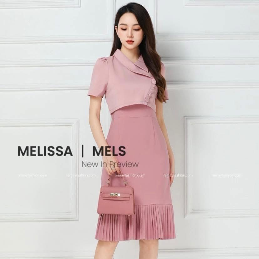 Chic Fake-Two Piece Dress - Image 4